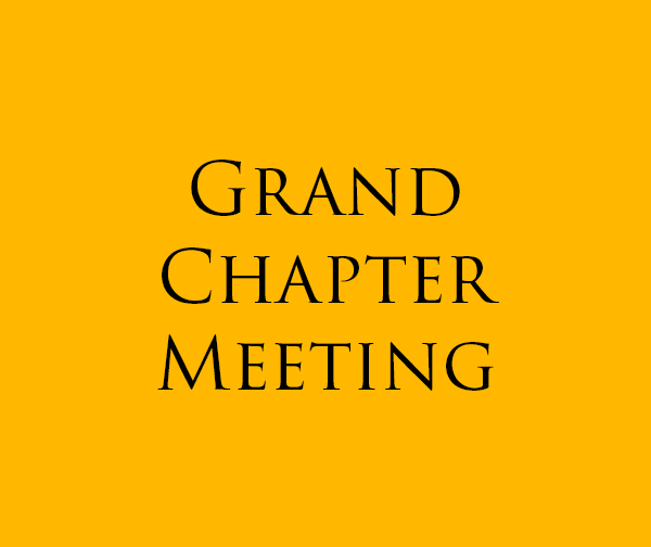 "Grand Chapter Meeting"
